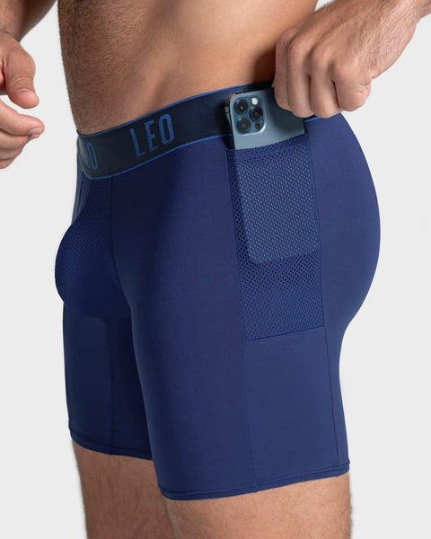 Long Boxer Brief with Ergonomic Pouch