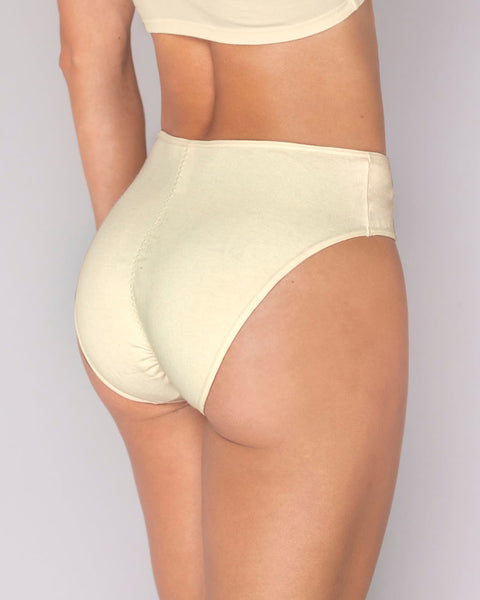 3-Pack Stretch Cotton Mid-Rise Bikini Panties