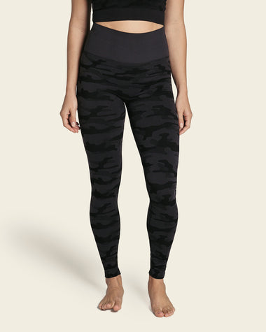 Yaavii Legging Sport pour Femme Pantalon Yoga à Taille Haute - Simple  Basique(Gris_S) : : Mode